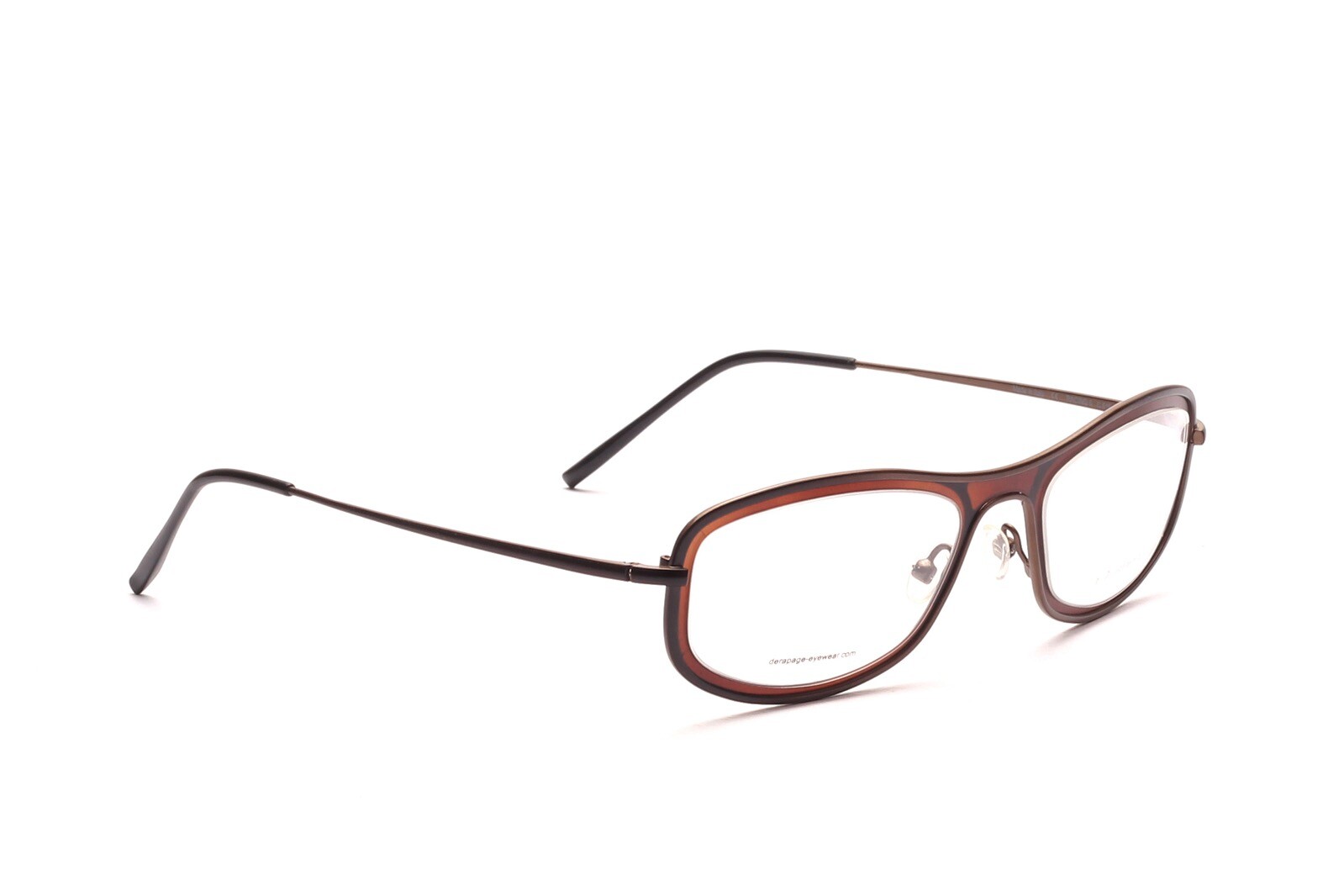 Derapage Brille Fassung Braun Brillengestell Racing5 in 53 - 21 mm B6