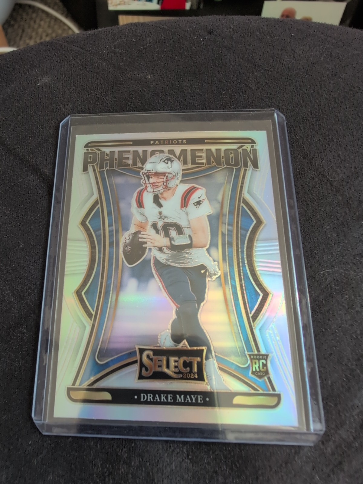 🔥🔥2024 Panini Select - Phenomenon Drake Maye #3 Silver Prizm (RC)🔥🔥