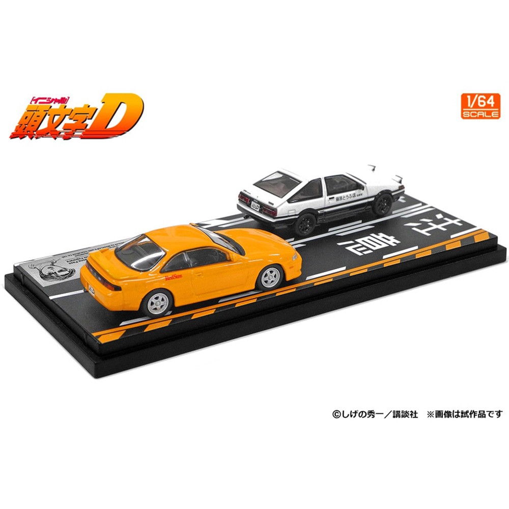 イニシャルD ミニカー　6 頭文字D セットVol.6 大宮智史 ロードスター (NB8C) & 小早川