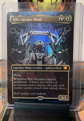 Kilo, Apogee Mind (Borderless) Commander: Edge of Eternities Foil MTG
