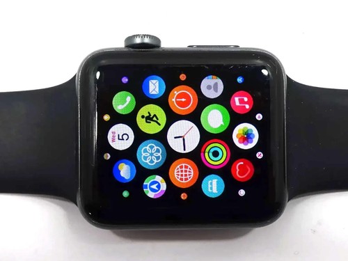 Apple Watch Series 3 GPS - 42MM Aluminiumgehäuse A1859 - Schwarz - Bild 2 von 5