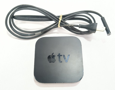 Apple TV 3rd Gen A1469 HD Streaming Media Player **No Remote** Power Cable