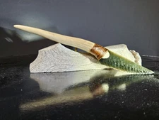 Electric Green Obsidian Knife Kenny Hull Top 10 Collected Artist Worldwide 1996