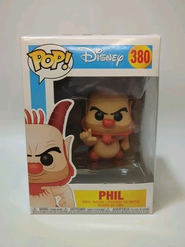 Funko POP! Vinyl Disney Hercules - Phil #380 Rare Retired Vaulted *Box Damaged