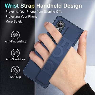 FR Samsung Galaxy Z Fold 8 Ultra 7 6 Silikon Hülle Stoßfest Griff Band Case