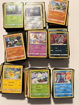 Pokémon Karten Sammlung   450+ Karten Bulk / Konvolut