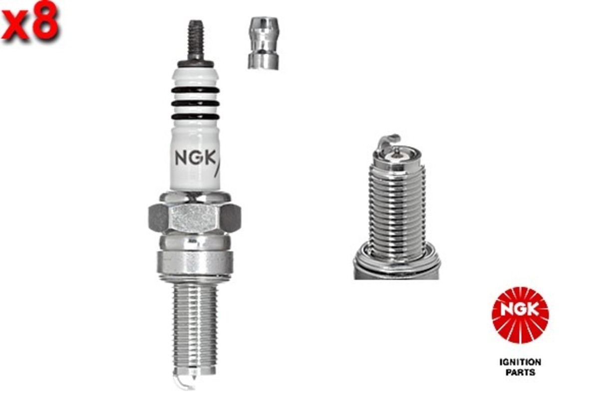NGK 8x Spark Plug For FERRARI F355 Berlinetta F40 88-99 99906-910X9-023