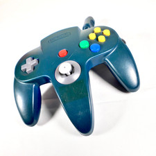 Manette Pad Controller Nintendo 64 N64 Officiel NUS-005 Blue Semi HS Jap 3
