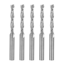 5PCS 1/8" Shank 2.5mm x 17mm Carbide End Mill Cutter CNC Router Bits