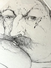 Original Epreuve d'artiste SADOWSKY 1979 ✅ ORIGINAL VINTAGE SWISS ART ✅