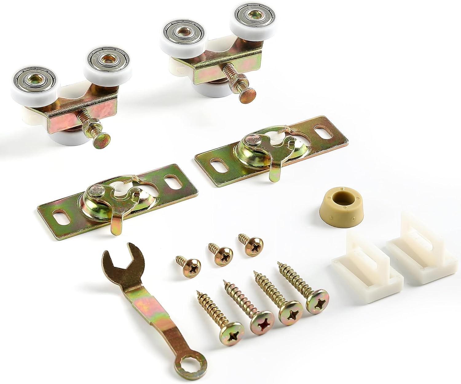 Sliding Pocket Door Hanger Rollers Compatible with Johnson Hardware Parts 1125 & 1500