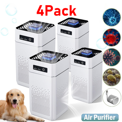 #ad 4PCS Home HEPA Air Purifier Large Room Air Cleaner for Allergies Smoke Mold Odor $67.98