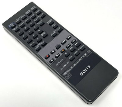 その他 DTC-59ES SONY DAT & RM-D57A Sony RM-D57A Remote Control for DTC-57ES DAT Player Recorder | eBay