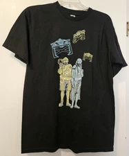 TRON and The Big Lebowski Graphic T Shirt Medium Black 2010 by spacemonkeydr