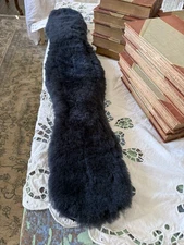 NWT Werner Christ Anatomic Sheepskin Dressage Girth Black 26” 65cm Cinch