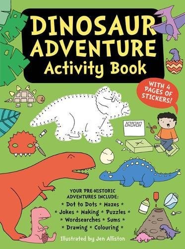 Jen Alliston - Dinosaur Adventure Activity Book - Paperback - G245Z-image