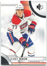 2023-24 SP Hockey #77 Kirby Dach Montreal Canadiens