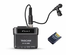TASCAM DR-10L Pro lavalier recorder 32bit float with AK-BT1 Bluetooth