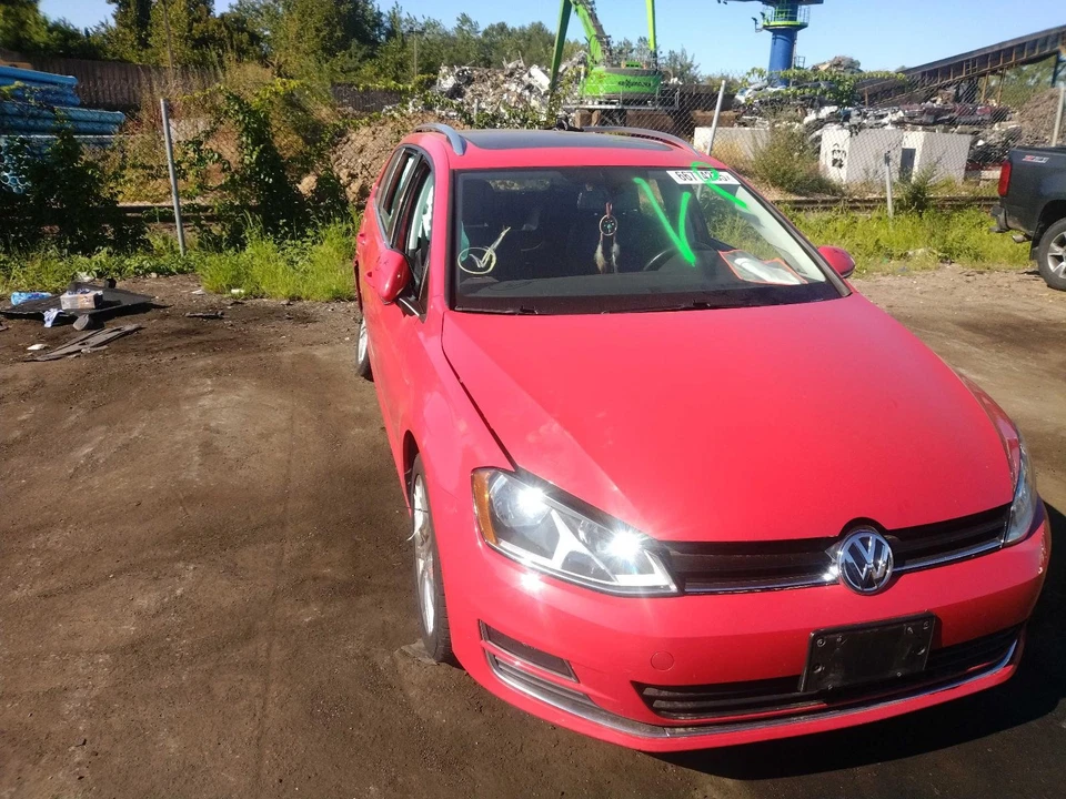 Volkswagen Golf 2016 motor limpiaparabrisas OEM 5GM955023A rojo 120 k millas Foto 3 de 4