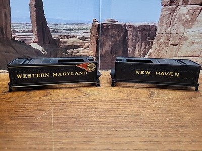 MTH O Gauge Diecast Tender Shells New Heaven/Western Maryland