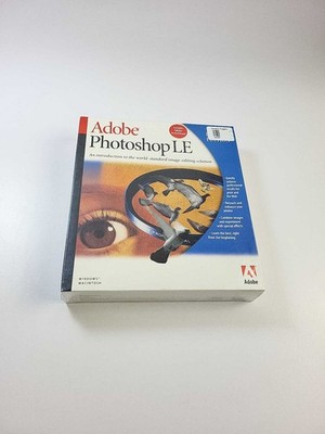 Adobe Photoshop 5.0 LE Limited Edition New - Sealed - Big Box