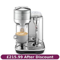 Sage The Vertuo Creatista SVE850BSS Pod Coffee Machine Brushed Stainless Steel-