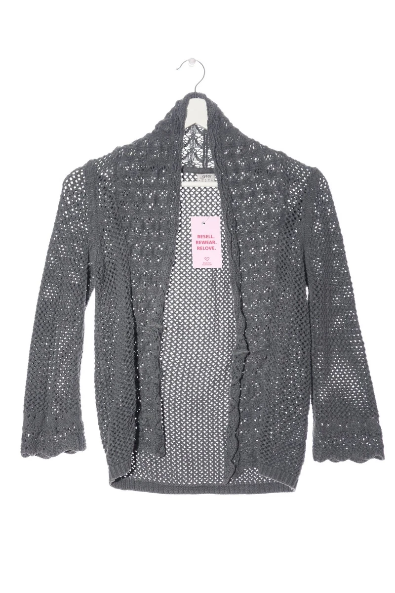 ESPRIT Maglione Donna In Puro Cotone A Rete – Vestibilità Regular, Design In Pizzo, Scollo Rotondo - 2