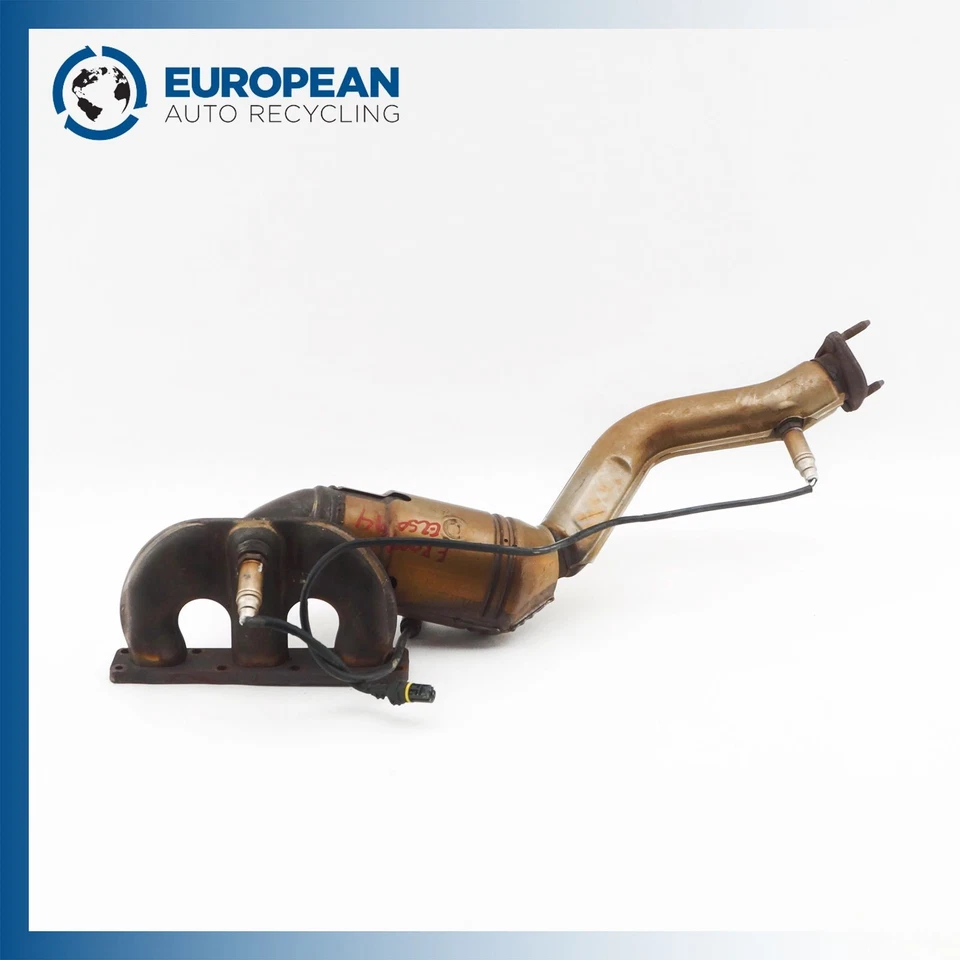 Colector de escape BMW X5 2001-2006 - 3,0 L delantero 3,0 L transmisión automática OEM 18407508805 Foto 3 de 4