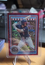 2025 Panini Stars and Stripes - Gavin Grahovac #7 Red Swirl /249 (RC)