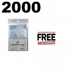 2000 CheckOutStore Crystal Clear Protective Photo Sleeves (5 x 7 in) **1-3 DAYS