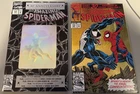 Amazing Spider-Man 365 375 holograph gold Venom 30th Anniversary poster 2099