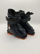 Tecnica Kids Ski Boots Size 14.5 US Black Orange Used
