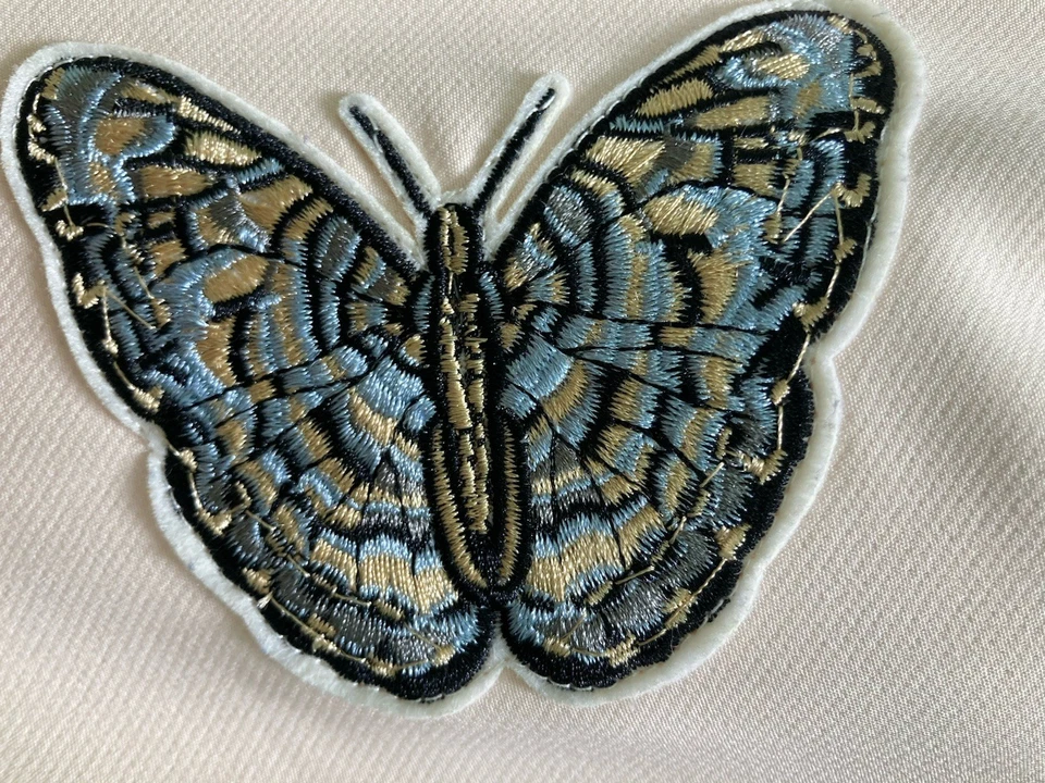 Vintage,Miri New York Dress, Butterfly Collar/ Butterfly Appliqué (Rare), Unique - Image 3 of 4