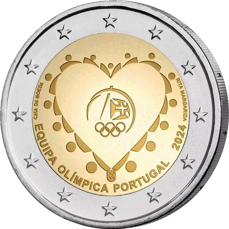 2 euro PORTUGAL 2024 - Jeux Olympiques 2024