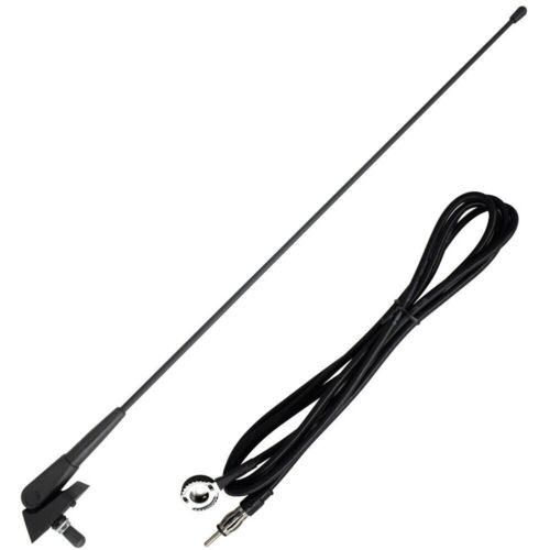 Black Car Roof Mast Aerial Compatible with For 106 205 206 306 309 405 406 806 - Picture 1 of 10
