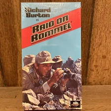Raid on Rommel (VHS, 1971) Rich Burton Clinton Greyn Wolfgang Preiss New Sealed 