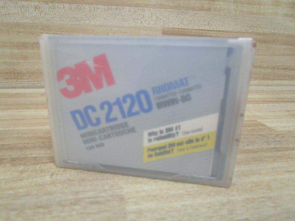 3M DC 2120 Mini Data Cartridge Tape RHOMAT (Pack of 5) eBay
