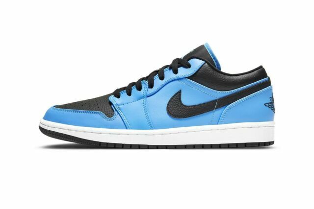 Jordan 1 Low University Blue Black 