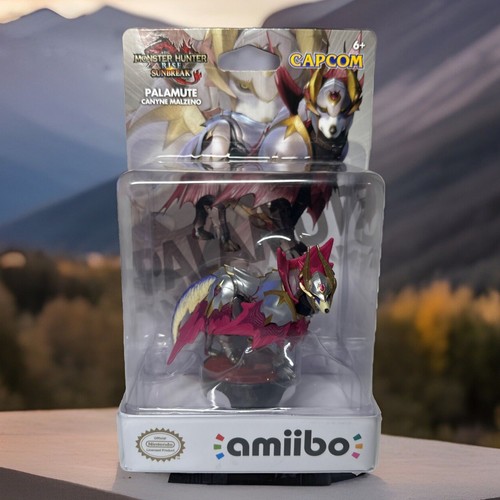New Monster Hunter Rise Sunbreak Palamute Canyne Malzeno Amiibo Switch Nintendo