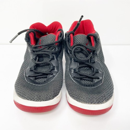 Nike Boys Air Jordan Academy BP 844704-001 Black Basketball Shoes Sneaker Sz 11C - 第 3/12 張圖片