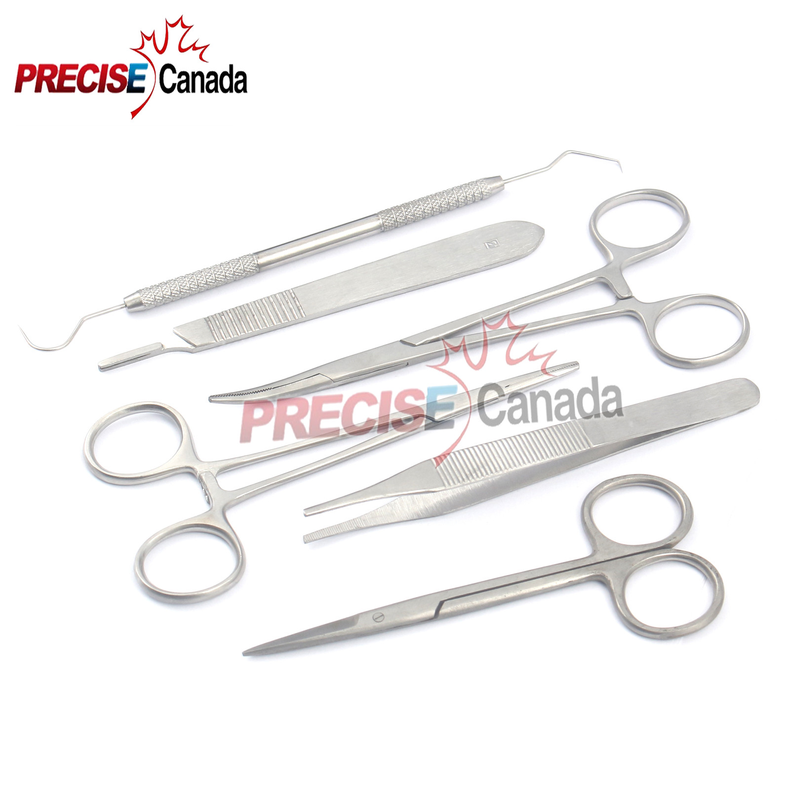 Veterinary Tooth Examination Vet Surgery Kit Locking Tweezer Oral