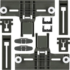 10 Packs W10350375 Dishwasher Top Rack Adjuster W10712395 for whirlpool kenmore