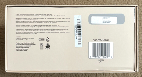 Philips Sonicare 9750 Diamond Clean Cepillo de dientes inteligente recargable TOTALMENTE NUEVO - Imagen 3 de 3