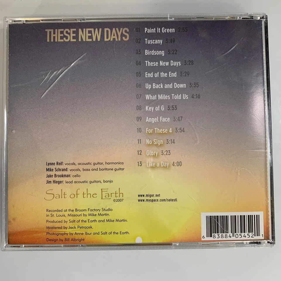 Salt of The Earth These New Days CD Foto 2 de 2