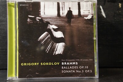 Brahms - Ballades op.10/Sonata No.3 op.5 / Grigory Sokolov
