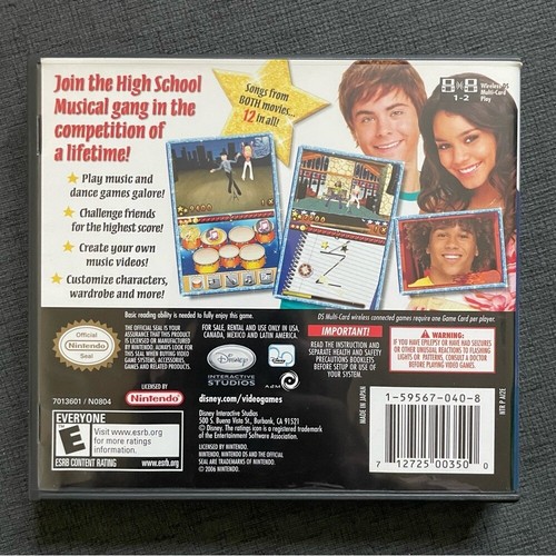 Disney High School Musical Makin The Cut Nintendo DS Game - Picture 2 of 4