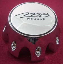 Mb Motorsports Wheels Chrome Custom Wheel Center Cap Bc-790h 1 Used