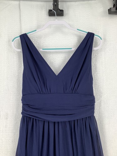 Ever-Pretty Women's V-Neck Evening Dress Navy Blue size L - Picture 2 of 7
