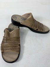 Propet Gertie WSO041L Women's Casual Slip on Sandal Tan Brown Size 9.5 M
