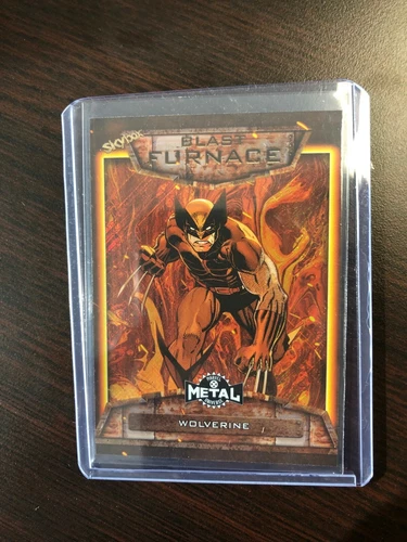 2020 Upper Deck X-Men METAL Universe WOLVERINE BLAST FURNACE Insert B-21 B